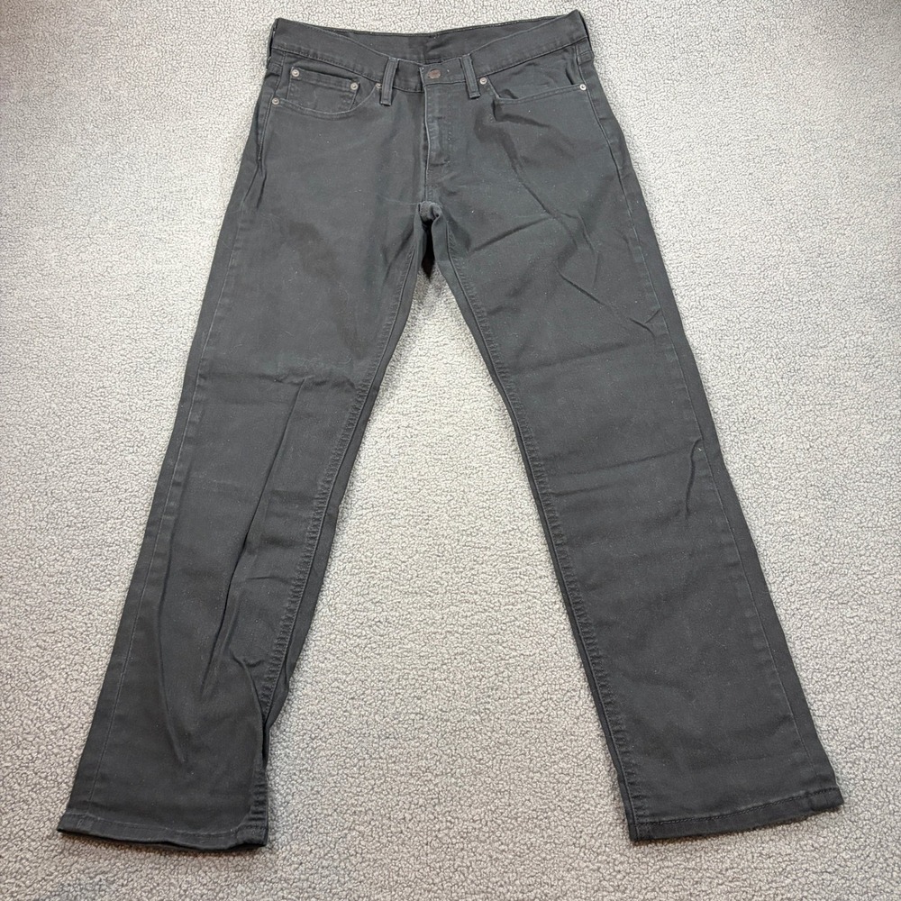 Levi's Jeans Mens 34x32 Black 541 Athletic Taper Stretch Denim Pants 18181-0019